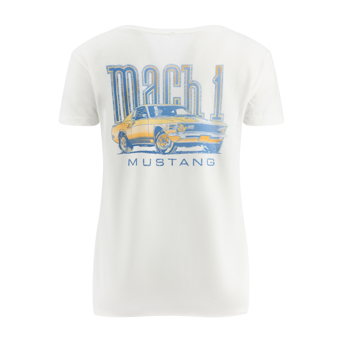 Ford Vintage Mustang Mach 1 Womens T-Shirt